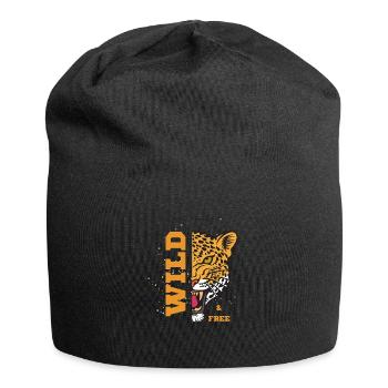 Sauvage et libre - Tigre - Bonnet en jersey - noir - Devant