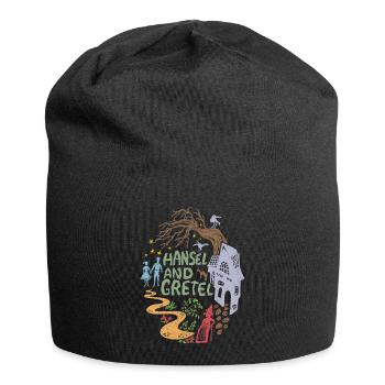 Hansel and Gretel Witch House Vintage - Jersey Beanie - black - Front