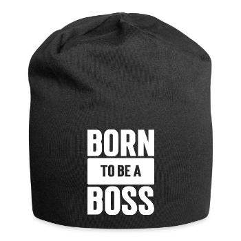 Fierté et Ambition Motivation - Bonnet en jersey - noir - Devant