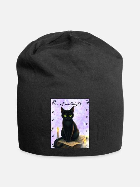 Hüter der Mitternachtsgeheimnisse - Jersey-Beanie - Schwarz