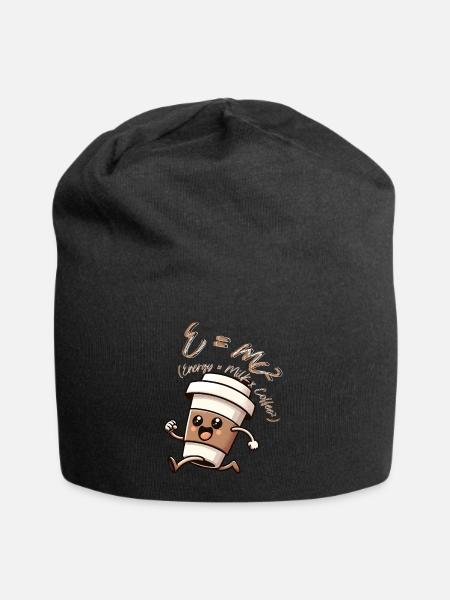 E-mc2 - Jersey Beanie - black