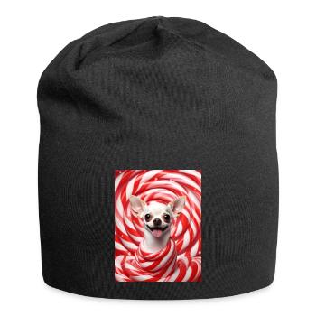 Tourbillon de bonbons Chihuahua - Bonnet en jersey - noir - Devant