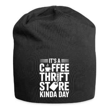 Coffee Thrift Store Kindaday Day - Jersey Beanie - black - Front