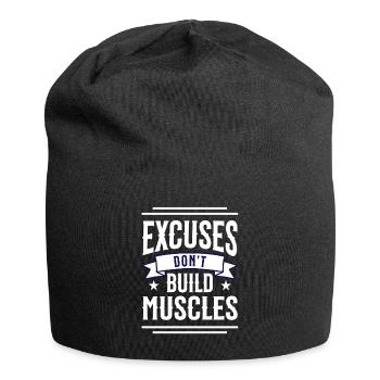 Don't excuse - Jersey Beanie - black - Front
