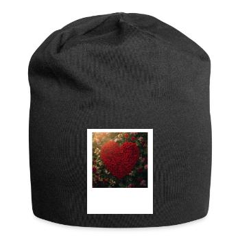 Untitled_design_2 - Jersey Beanie - black - Front