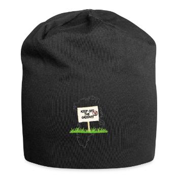 Keep off the Greenland!! - Jersey Beanie - black - Front