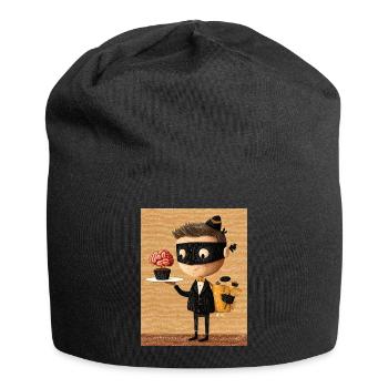 Masked Waiter Brain Pastry - Jersey Beanie - black - Front