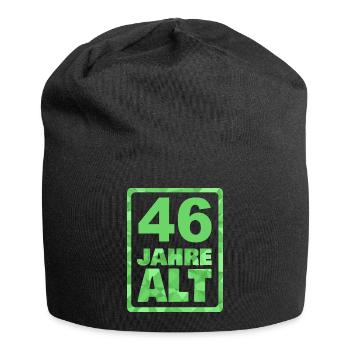 Age 46 - Jersey Beanie - black - Front
