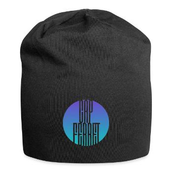 "Kapstadt oder kein Kapstadt" - Jersey-Beanie - Schwarz - Vorne