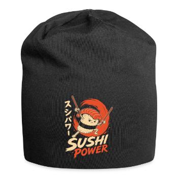 Sushi Power Samurai Roll - Jersey-Beanie - Schwarz - Vorne