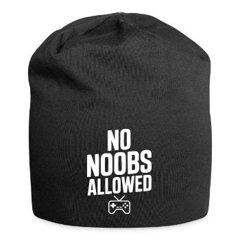 Pas de débutants autorisés - Bonnet en jersey - noir - Devant