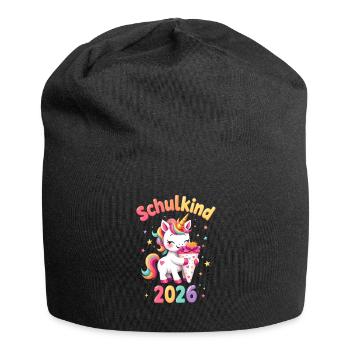 Scolaire 2026 Inscription scolaire 2026 Retour à l’école - Bonnet en jersey - noir - Devant