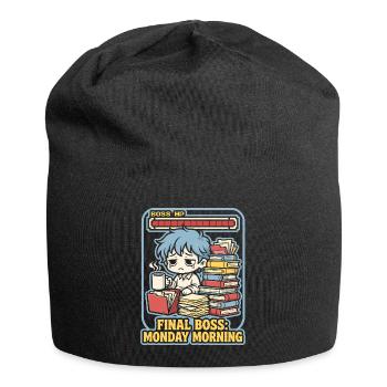 Final Monday Morning Gamer - Jersey-Beanie - Schwarz - Vorne