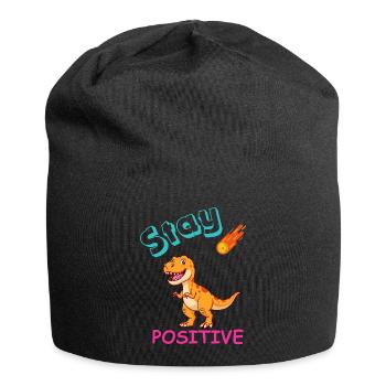Stary Positive Dino Meteor - Jersey Beanie - black - Front
