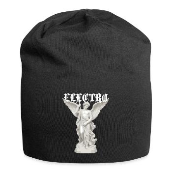 Elektro-Engel-Statue Gothic - Jersey-Beanie - Schwarz - Vorne