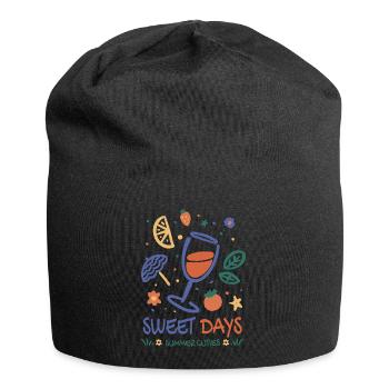 Spritzer Summer - Jersey Beanie - black - Front