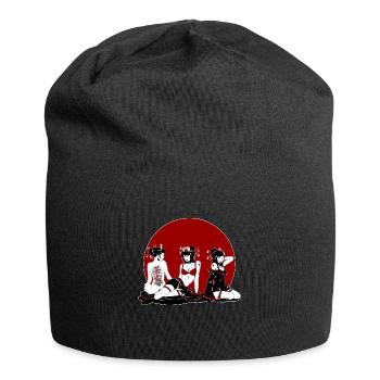 Geisha Gang - Jersey Beanie - black - Front