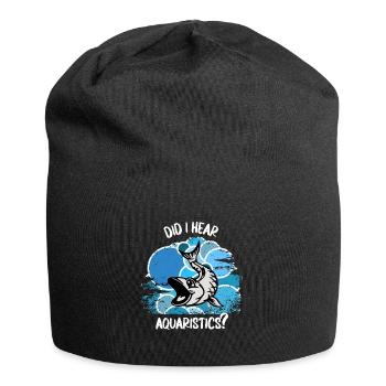 Aquarium Aquarist Fish Ornamental Fish Aquaristics - Jersey Beanie - black - Front