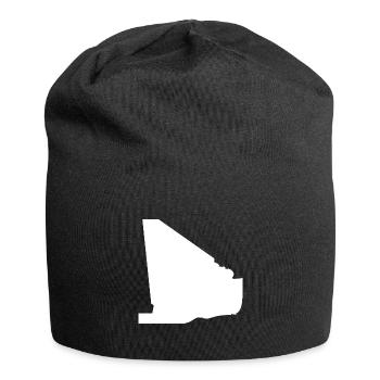 Mali map flag - Jersey Beanie - black - Front