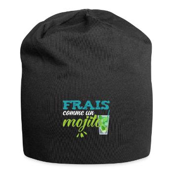 Mojito Morito Frais Cocktail Vacances Original Tee - Bonnet en jersey - noir - Devant