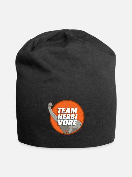 Vegan Veganer - Jersey-Beanie - Schwarz