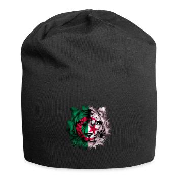 Algerien - Jersey-Beanie - Schwarz - Vorne