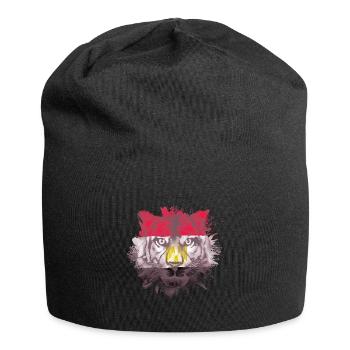 Ägypten - Jersey-Beanie - Schwarz - Vorne