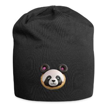 Panda Triple Donuts - Jersey-Beanie - Schwarz - Vorne