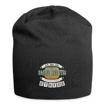 Sachbearbeiter - Jersey-Beanie - Schwarz - Vorne