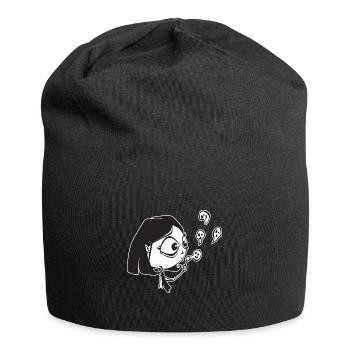 Vampire fantôme - Bonnet en jersey - noir - Devant