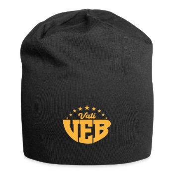 VEB Vati DDR Geschenk - Jersey-Beanie - Schwarz - Vorne