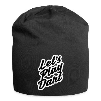 Dart darts dart player dartboard gift - Jersey Beanie - black - Front