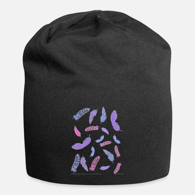 bi molle - Beanie in jersey - nero