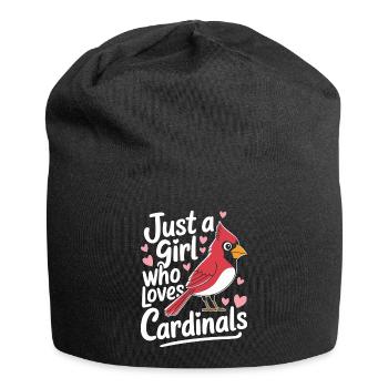 Cardinal Red Cardinal Vogel Red Cardinal - Jersey Beanie - black - Front