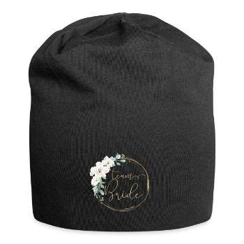 Couronne de fleurs Team Bride 2 - Bonnet en jersey - noir - Devant