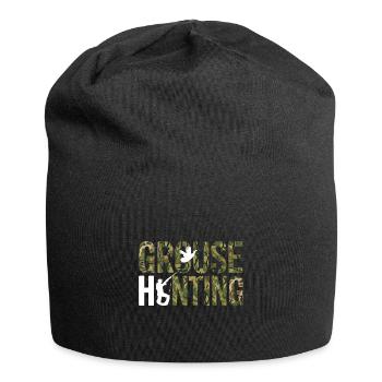 Auerhahn - Jersey-Beanie - Schwarz - Vorne