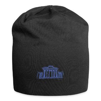 Berlin Brandenburg Gate – symbolic - Jersey Beanie - black - Front
