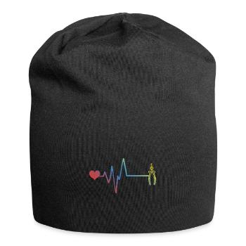 Zange Puls Herzschlag Werkzeug - Jersey-Beanie - Schwarz - Vorne