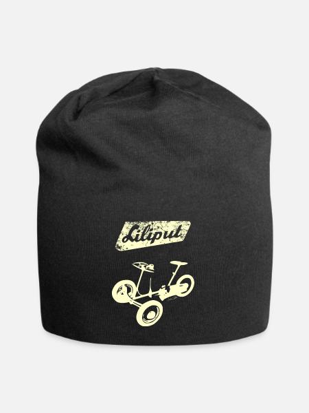 Liliput DDR tricycle jouet Ostalgie T-shirt - Bonnet en jersey - noir