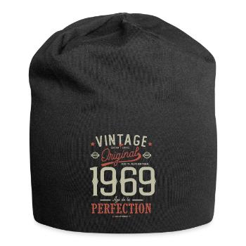 Age of Perfection 1969 Anniversary 52 Years - Jersey Beanie - black - Front
