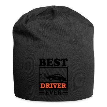 Taxi Taxifahrer Driver Best Transport - Jersey-Beanie - Schwarz - Vorne