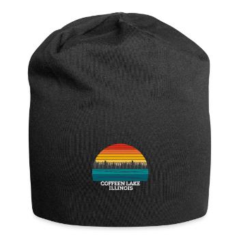 Coffeen Lake Illinois - Jersey-Beanie - Schwarz - Vorne