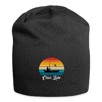 Clear Lake Fishing Spot - Jersey Beanie - black - Front