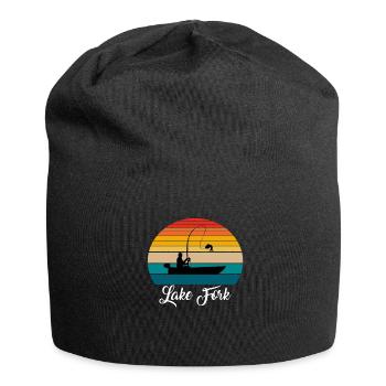 Lake Fork Fishing Spot - Jersey Beanie - black - Front