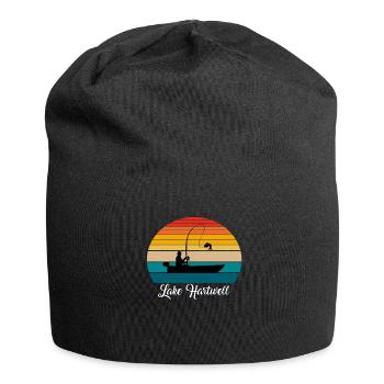 Lake Hartwell Fishing Spot - Jersey Beanie - black - Front