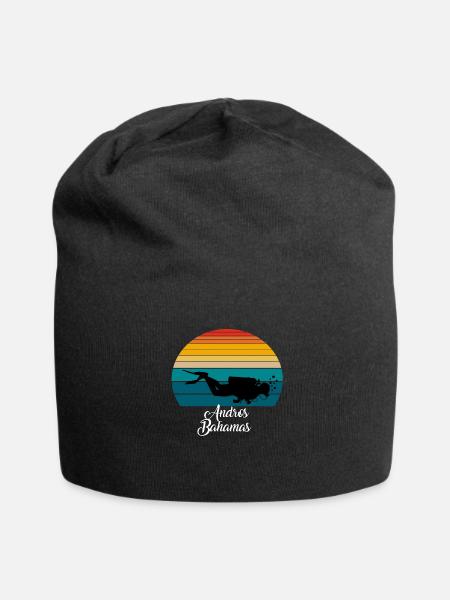 Andros Bahamas Plongée - Bonnet en jersey - noir