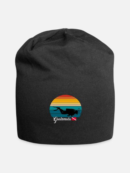 Guatemala Scuba Diving Gift - Jersey-Beanie - Schwarz