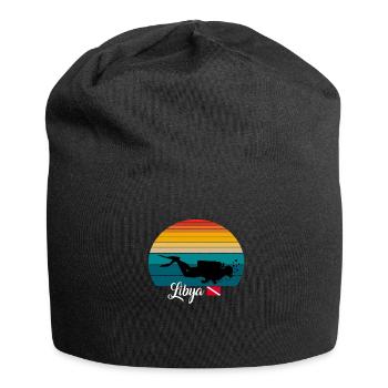 Libya Scuba Diving Poison - Jersey Beanie - black - Front