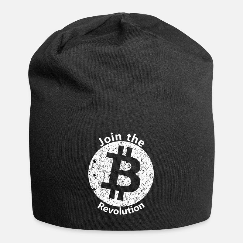 Die Bitcoin Revolution - Jersey-Beanie - Schwarz
