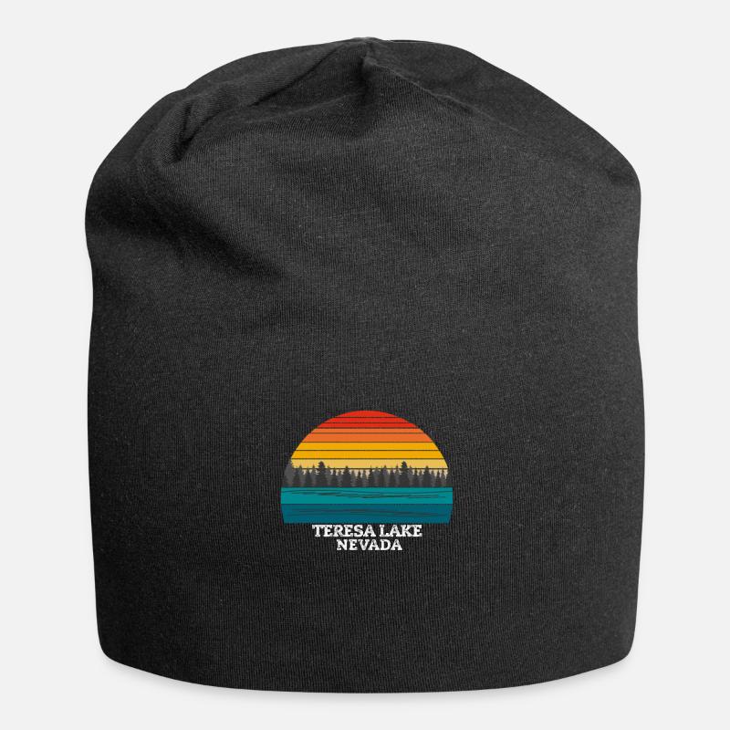 Teresa Lake Nevada - Jersey-Beanie - Schwarz